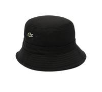 Lacoste Unisex Bucket Hat, Black, M