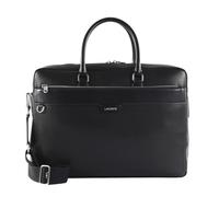 Lacoste Ossian Briefcase Genuine Leather 41 cm Laptop compartment black