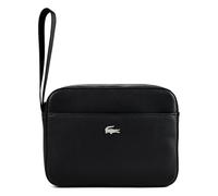 Lacoste Business Toiletry bag Genuine Leather 24 cm black