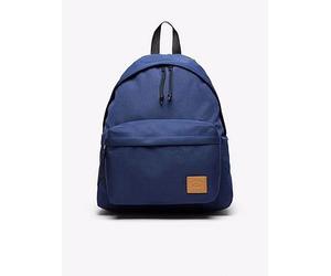 Lacoste Canvas Backpack- Navy, Navy, Men Navy