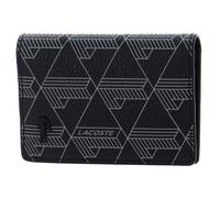LACOSTE card case Pocket Organizer Monogram Noir Gris