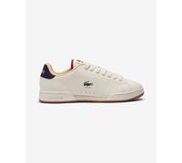 Lacoste Carnaby Cup Leather Shoes White Navy - 44.5