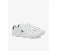 Lacoste Carnaby Platform Mens Trainers - White/Green - Size UK 10