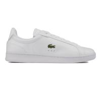 Lacoste Childrens Unisex Carnaby Pro Trainers - White Leather - Size UK 3