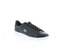 Lacoste Carnaby Set 224 1 SMA Mens Black Leather Lifestyle Trainers Shoes