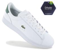 LACOSTE Carnaby Set 224 Men's Trainers Shoes White Leather 748SMA00111R5 NEW