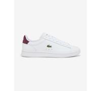 Lacoste Carnaby Set Leather shoes white burgundy women - 40