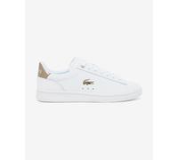 Lacoste Carnaby Set Leather Shoes White Gold Women - 41