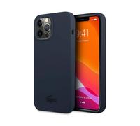 Lacoste Case Liquid Silicone Glossy Logo Navy - iPhone 13 Pro Max