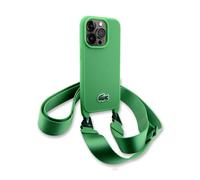 Lacoste cell phone case Iconic Petit Pique Crossbody Green - iPhone 14 Pro