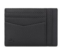 Lacoste Chantaco Credit card case RFID protection Leather 13 cm black