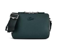 Lacoste Chantaco Shoulder bag Genuine Leather 20.5 cm green