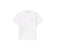 Lacoste Chest Pocket Cotton T-Shirt White (UK, Alpha, L, Regular, Regular, White)