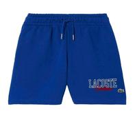 Lacoste Childrens/Kids Fleece Print Shorts - Blue - 10 Years - Blue