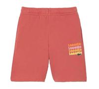 Lacoste Childrens/Kids Fleece Print Shorts - Red - 14 Years - Red