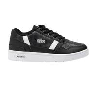 Lacoste Childrens/Kids T-Clip Touch Fastening Trainers (5 UK Child) (Black/White)
