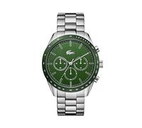 Lacoste Chronograph Quartz Watch BOSTON Collection for Men with Leather or Stainless Steel bracelet in Link or Mesh