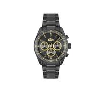 Lacoste Chronograph Quartz Watch for Men Boston Collection with Black Stainless Steel Bracelet - 2011476