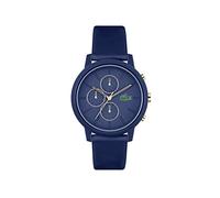 Lacoste Chronograph Quartz Watch for Men Lacoste.12.12 Collection with Silicone Bracelet