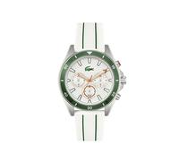 Lacoste Chronograph Quartz Watch for Men MAINSAIL Collection with Stainless Steel Bracelet or Silicone Strap