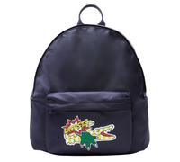 Lacoste City Backpack Navy Blue with Patch