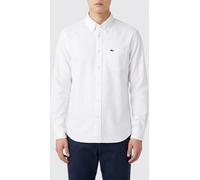 LACOSTE Classic Cotton Shirt with Logo - Size: 44 - male