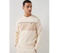 Lacoste Mens Colr Black Sweater Crew