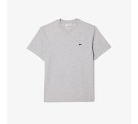 Lacoste Classic Fit Cotton T-shirt Heather Grey