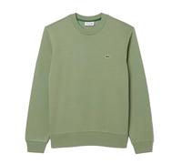 Lacoste Mens Relaxed Fit Brushed Cotton Sweatshirt - Colour: S86 Thyme - Size: 5/L