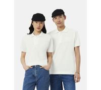 Lacoste Classic Fit Embossed Branding Short Sleeve Polo Shirt White - M
