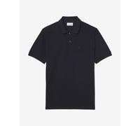 Lacoste Classic Fit Embroidery Detail Petit Piqué Short Sleeve Polo Shirt Black - S