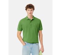 Lacoste Classic Fit Embroidery Detail Petit Piqué Short Sleeve Polo Shirt Green - M
