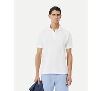 Lacoste Classic Fit Embroidery Detail Petit Piqué Short Sleeve Polo Shirt Pure White - S