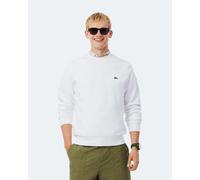 Lacoste Classic Fit Fleece Sweatshirt Pure White - XXL