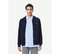 Lacoste Classic Fit Full Zip Hoodie Navy Blue - S