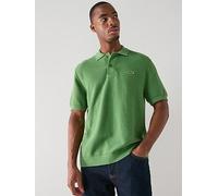 Lacoste Classic Fit Knitted Polo Shirt, Green, Size 2Xl, Men Green