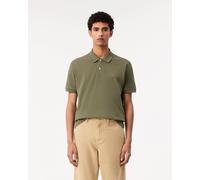Lacoste Classic Fit L.12.12 Mens Short Sleeve Polo Shirt - Khaki Cotton - Size X-Large