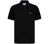 Lacoste Mens Polo SS L1212 Classic Fit Black Cotton - Size Large