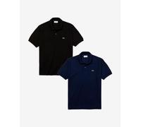 Lacoste Classic Fit L.12.12 Polo Pack Short Sleeve Black Navy (2 units) - 3XL
