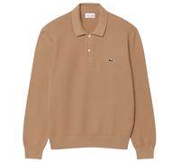 Lacoste Classic Fit Long Sleeved Knitted Polo Shirt - Brown 2X/7 2X/7