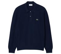 Lacoste Knitted Long Sleeve Polo Shirt Navy