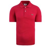 Lacoste Classic Fit Mens Pink Polo Shirt - Red Cotton - Size X-Small