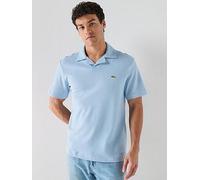 Lacoste Classic Fit Open Neck Polo Shirt, Blue, Size Xl, Men Blue