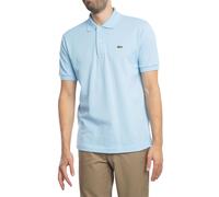 Lacoste Classic Fit Original Pique Polo Shirt, Light Blue - M