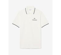Lacoste Classic Fit Pocket Accent L.12.12 Short Sleeve Polo Shirt White - M