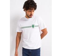 Lacoste Classic Fit Tennis Legacy T-Shirt - White, White, Size M, Men White