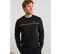 Lacoste Classic Fit Trim Sweatshirt, Black, Size M, Men Black