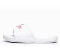 Lacoste Classic Girls Slides (Polybagged) Slides Size: 3 Colour : White/Pink | Sandals | White/Pink | UK Size 13