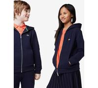 Lacoste Classic Logo Full Zip Hoodie Navy Blue Kids - 6
