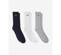 Lacoste Classic Sport Socks Navy Blue White Grey (3 Units) - 35-38